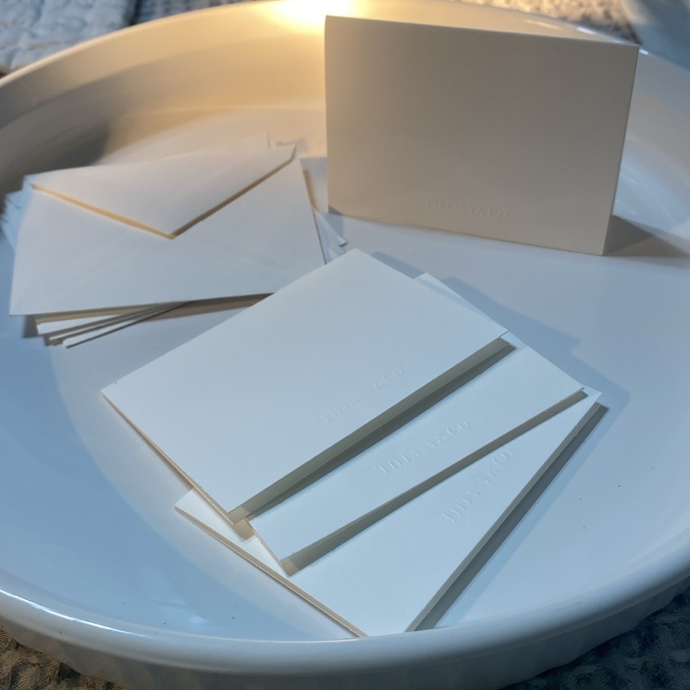 Tiffany & Co Note Cards - Picture 5 of 8